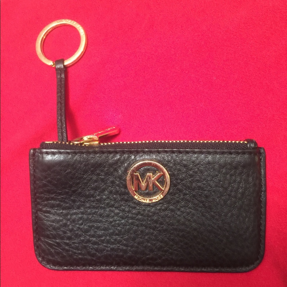 Michael Kors coin purse keychain